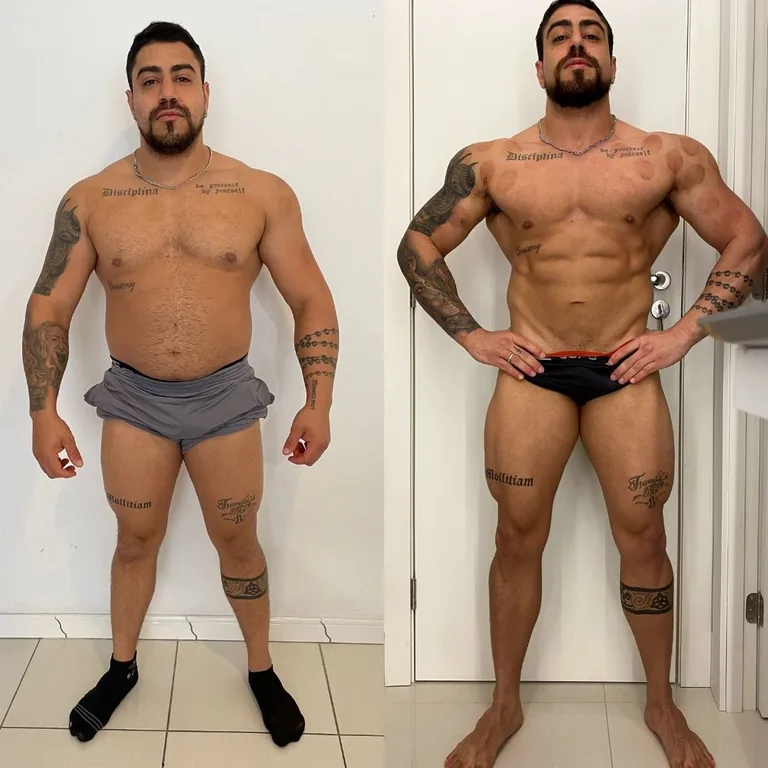 Transformação — Mudança de 6 meses